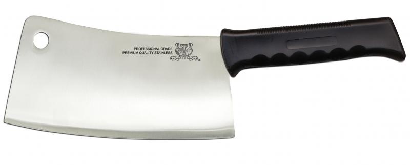 10-inch Stainless Steel Cleaver with Polypropylene Handle